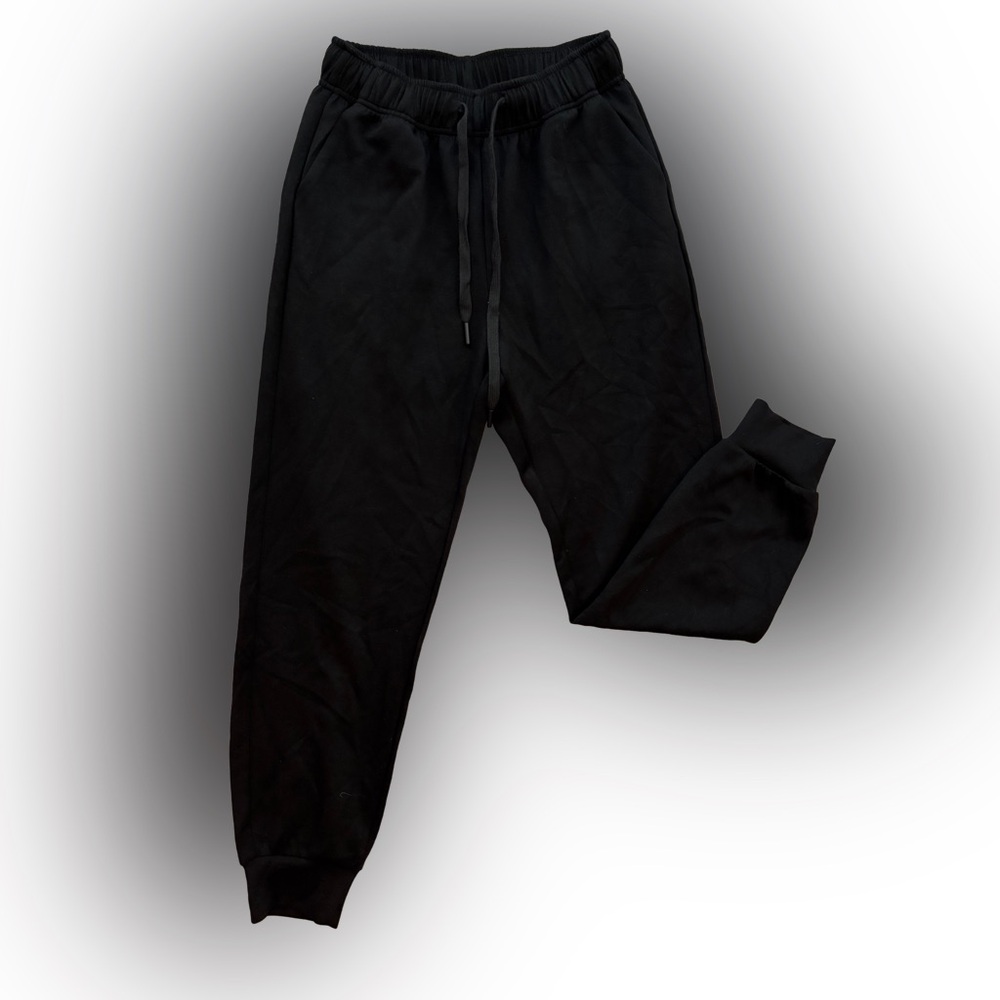 Pinspark Black Athletic Joggers with Drawstring Stretch Waist NWOT Size S